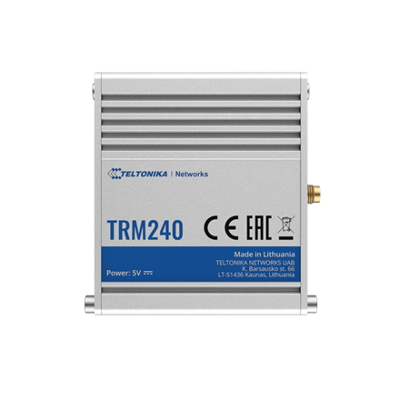 LTE Modem | TRM240 | No Wi-Fi | Mesh Support No | MU-MiMO No | 2G/3G | Antenna type 1xSMA for LTE | 1 x microUSB - Image 3