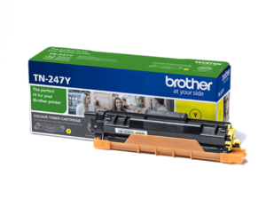 BROTHER tonerová kazeta TN-247Y/ DCP-L3550CDW/ HL-L3210CW/ MFC-L3730CDN/ 2300 stran/ žlutý