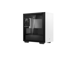 CARCASA DEEPCOOL, Middle Tower, mATX, "MACUBE 110 WH"., fara sursa, sticla securizata, 1 x fan, USB 3.0 x 2, Jack 3.5mm, mesh , "R-MACUBE110-WHNGM1N-G-1" (timbru verde 0.08 lei)