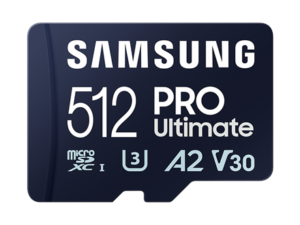 SAMSUNG PRO Ultimate MicroSDXC 512GB + USB Adaptér / CL10 UHS-I U3 / A2 / V30