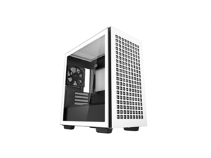 CARCASA DEEPCOOL CH370 WH, Micro ATX, fara sursa, sticla securizata, 1 x 120mm fan, USB 3.0 x 2, Jack 3.5mm x 1, white, "R-CH370-WHNAM1-G-1" (timbru verde 0.08 lei)