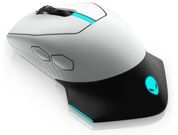 Alienware 610M Wired / Wireless  Gaming Mouse - AW610M (Lunar Light)