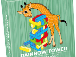 TACTIC Game Trendy Rainbow Tower