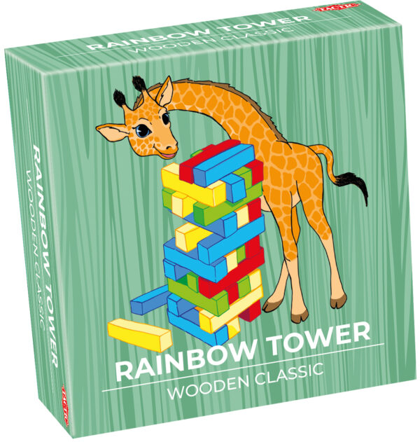 TACTIC Game Trendy Rainbow Tower