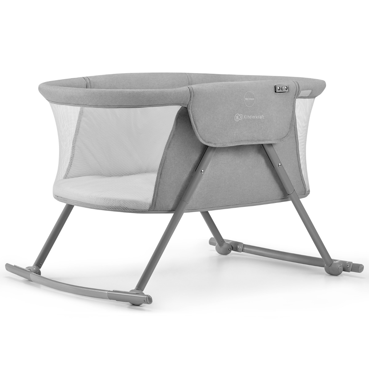 KINDERKRAFT Baby cot/cradle LOVI gey - Image 2