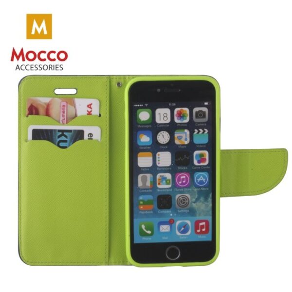 Mocco Fancy Book Case For Sony Xperia XA1 Plus Blue / Green - Image 5