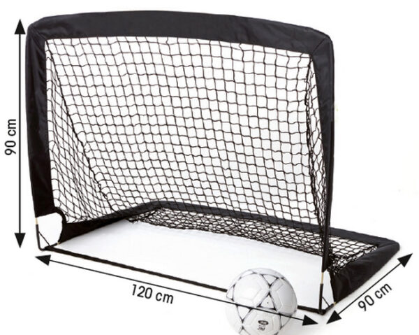 Folding football goal TREMBLAY EN107 120x90x90 2pcs.