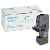 Kyocera toner TK-5220C/ 1 200 A4/ azurový/ pro M5521cdn/ cdw, P5021cdn/cdw