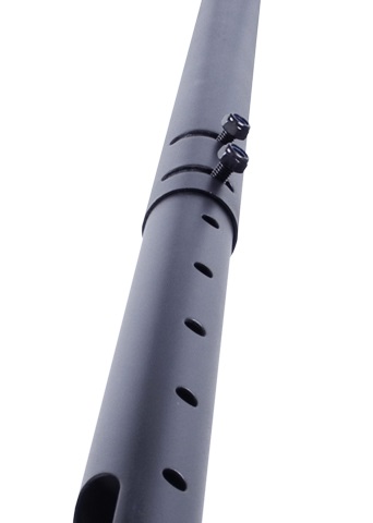 Multibrackets M Extension Pipe Ceilingmount Black 3000mm | Adjustable 1600mm 3000mm | Black