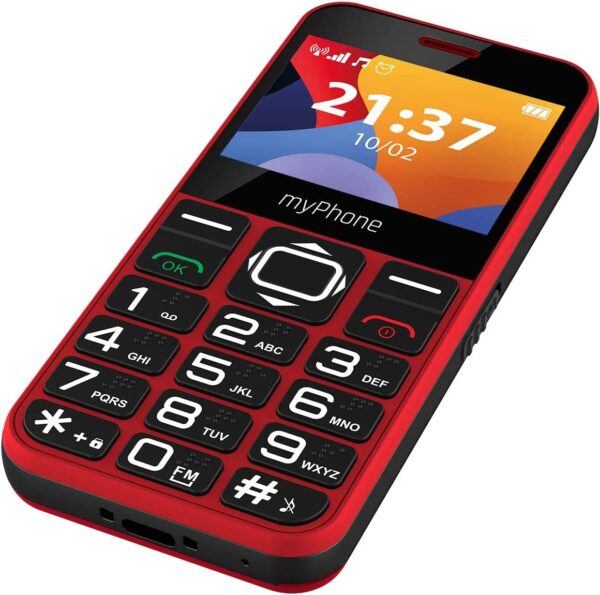 myPhone | Halo 3 | Red | 2.31 " | IPS | 32 MB | 32 MB | Single SIM | Main camera resolution 0.3 MP | 1000 mAh - Image 5