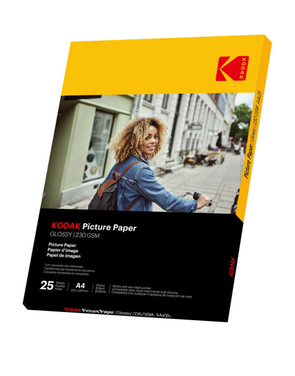 Kodak photo paper A4 glossy 230g 25 sheets - Image 2