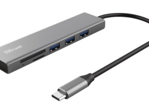 Trust  Fast USB-C Hub & Card Reader Dock station