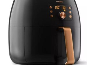 Philips HD9867/90 fryer Single 2200 W Hot air fryer Black, Copper