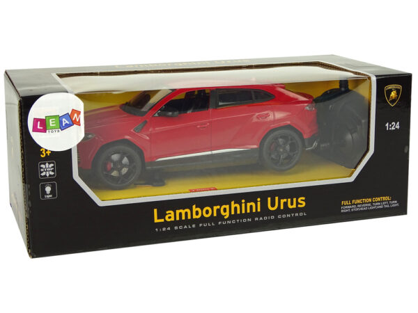 Car R/C 1:24 Lamborghini Urus Red 2.4 G Lights - Image 6