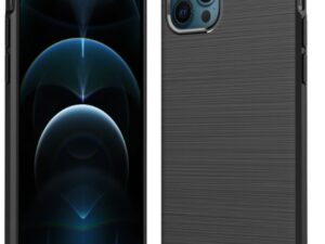 Mocco Trust  Silicone Case for Apple iPhone 12 / 12 Pro Black