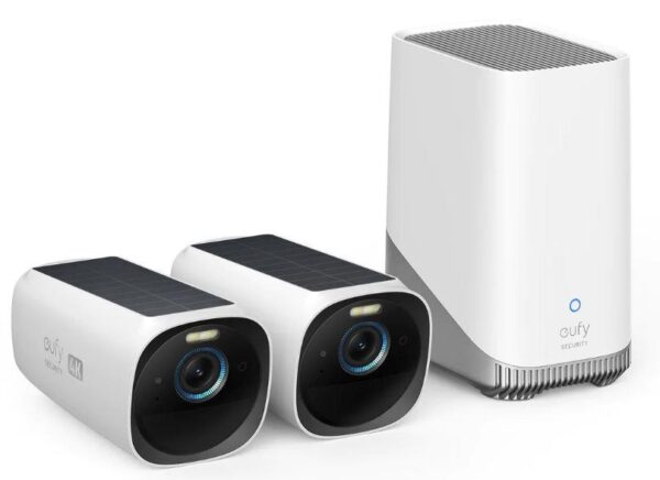 Anker Eufy Security Camera, 2+1 Kit | eufyCam 3 | F/1.4 | IP67 | HDD/SSD storage