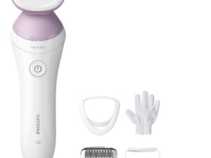 Akcija! PHILIPS 6000 sērijas bezvada sieviešu skuveklis