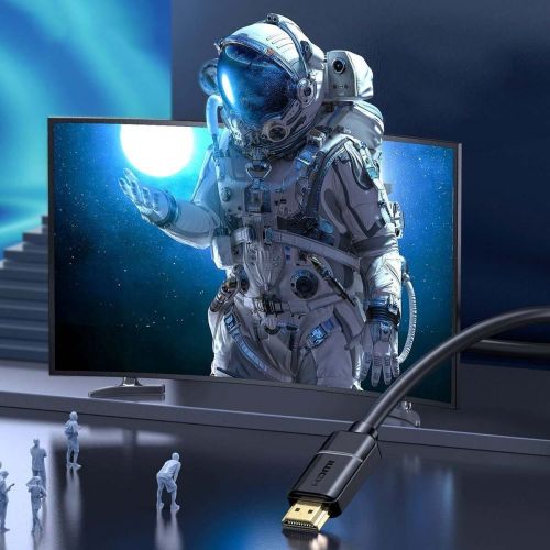 CABLU video Baseus HD Series, HDMI (T) la HDMI (T), rezolutie maxima 4K UHD (3840 x 2160) la 60 Hz, conectori auriti, 2m, negru "CAKGQ-B01" (timbru verde 0.8 lei) - 6953156222526