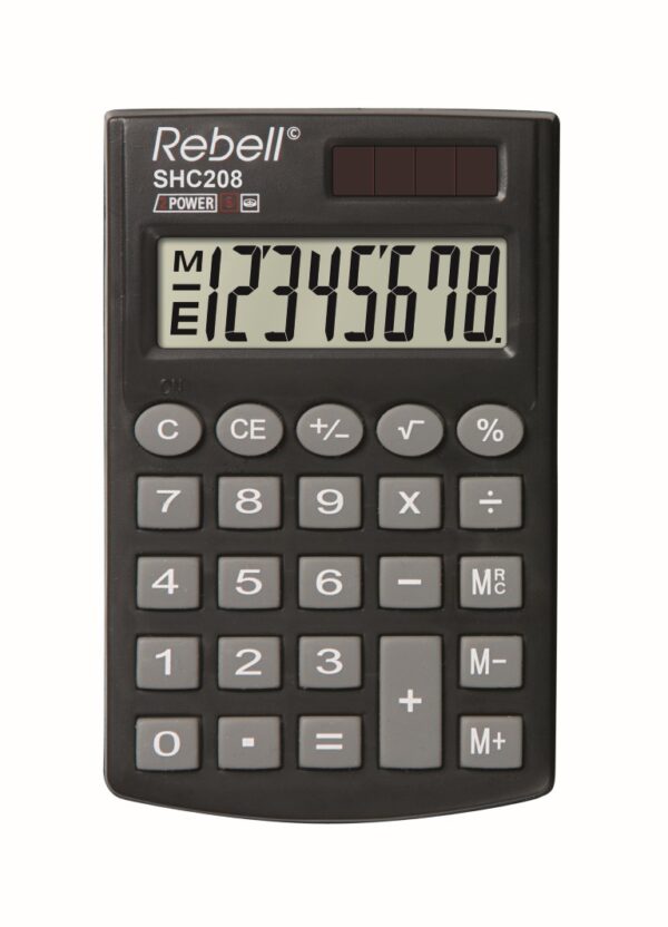 Calculator pocket Rebell SHC208