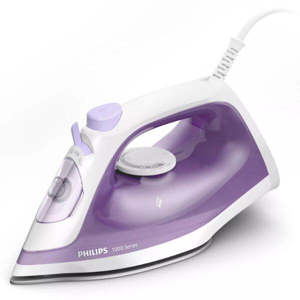 Philips | DST1020/30 | Steam Iron | 1800 W | Water tank capacity 250 ml | Continuous steam 20 g/min | Steam boost performance 90 g/min | Purple