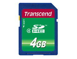 SDHC CARD 4GB (CLASS 4) MLC
