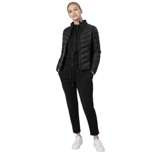 Women's jacket 4F deep black H4Z22 KUDP002 20S - Image 4