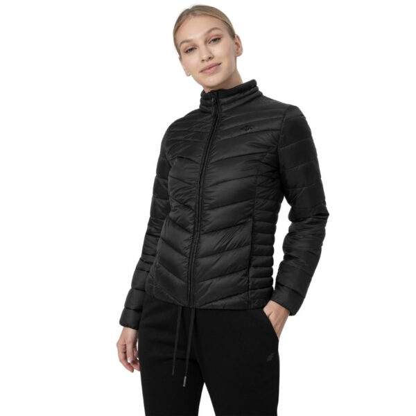 Women's jacket 4F deep black H4Z22 KUDP002 20S - Image 2