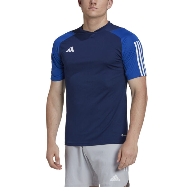 adidas Tiro 23 Competition Jersey Men's T-Shirt navy blue HK7637 M - Image 2