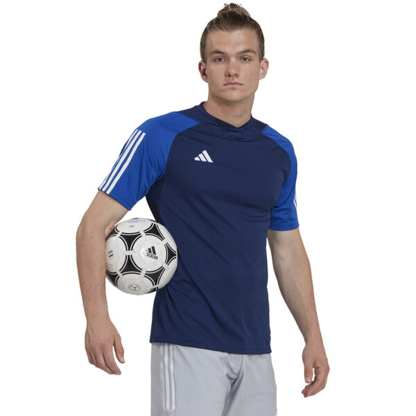 adidas Tiro 23 Competition Jersey Men's T-Shirt navy blue HK7637 M - Image 4