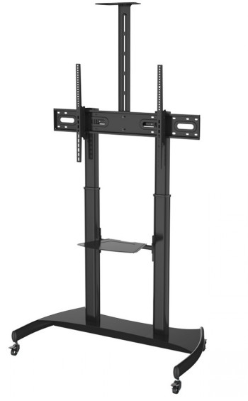 Neomounts PLASMA-M1950E / Mobile Flat Screen Floor Stand (height: 134-166 cm) / Black