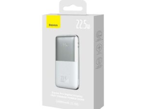 Powerbank Baseus Bipow Pro 10000mAh, 2xUSB, USB-C, 22.5W (white)