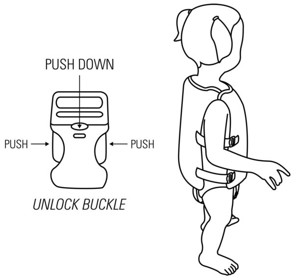 Swimming vest WAIMEA 52ZB GGZ (18-30kg)