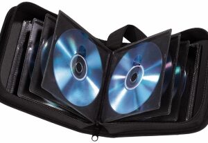 CD/DVD/Blu-ray Wallet, 32 HAMA, black
