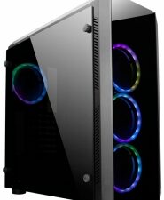 CHIEFTEC MidT Scorpion II GL-02B-OP / ATX / 2x USB3.0 / 1x USB2.0 / bez zdroje / průhledná bočnice / černá