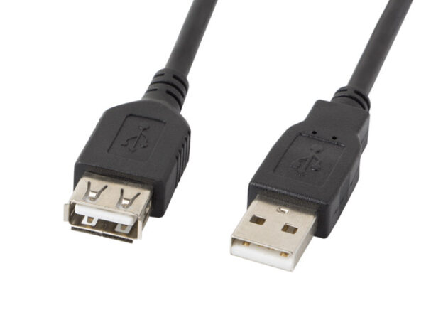 USB kaabel LANBERG CA-USBE-10CC-0018-BK Lanberg ext