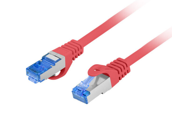 Patchcord kat.6a S/FTP CCA 2.0m Czerwony - Image 2