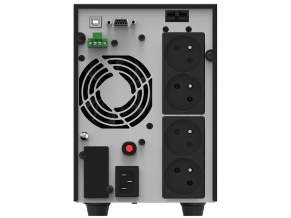 UPS ON-LINE 2000VA AT 4X FR OUT, USB/RS-232, LCD, TOWER, EPO - Image 2