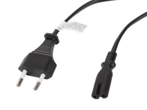LANBERG CEE 7/16 IEC 320 C7 euro radio power cord 3m black