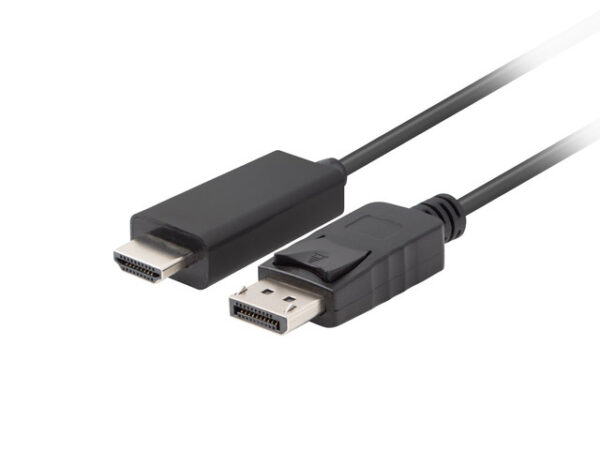 Kabel DisplayPort (M) V1.1 -> HDMI (M) 1.8m czarny - Image 3