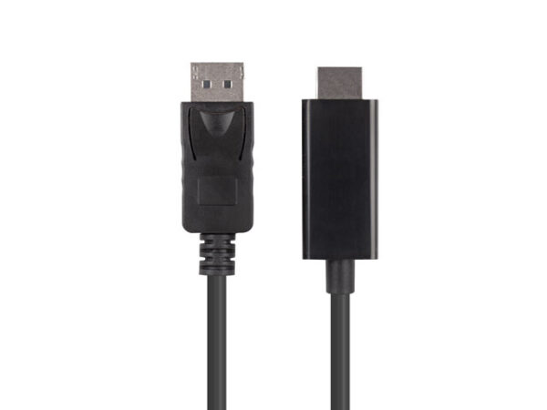 Kabel DisplayPort (M) V1.1 -> HDMI (M) 1.8m czarny - Image 2