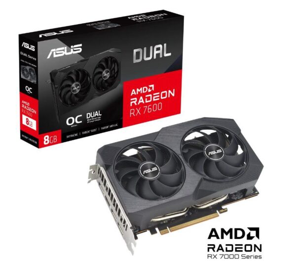 Graafikakaart ASUS DUAL AMD Radeon RX 7600 8GB