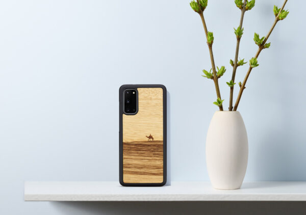 MAN&WOOD case for Galaxy S20 terra black