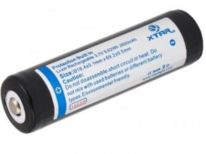 XTAR Rechargeable battery 3.7V / 2600mAh / Li-Ion
