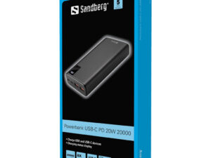 Akupank Sandberg USB-C PD 20W 20000mAh
