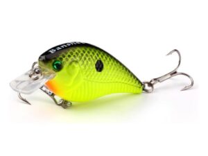 Vobleris Banshee Crankbait 60mm 12g VC03 Chartreuse Black Shad, Plūdrus