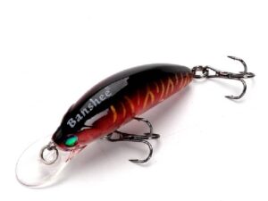 Vobleris Banshee Crankbait 45mm 4.7g GO-CM001 Red Black Back, Plūdrus