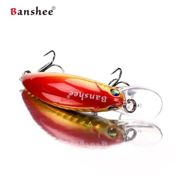 Vobleris Banshee Crankbait 45mm 4.7g GO-CM001 Red, Plūdrus - Image 2