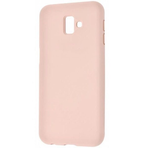 Samsung J4 Plus Silicone Case Pink Sand