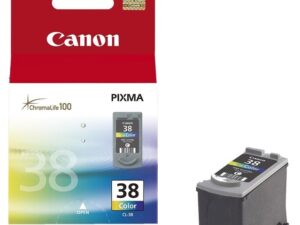 Canon CL-38 - 9 ml - f�rg (cyan, magenta, gul) - original - bl�ckpatron - f�r PIXMA iP1800, iP1900, iP2500, iP2600, MP140, MP190, MP210, MP220, MP470, MX300, MX310
