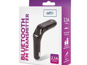Setty FM transmitter + charger TFM-02